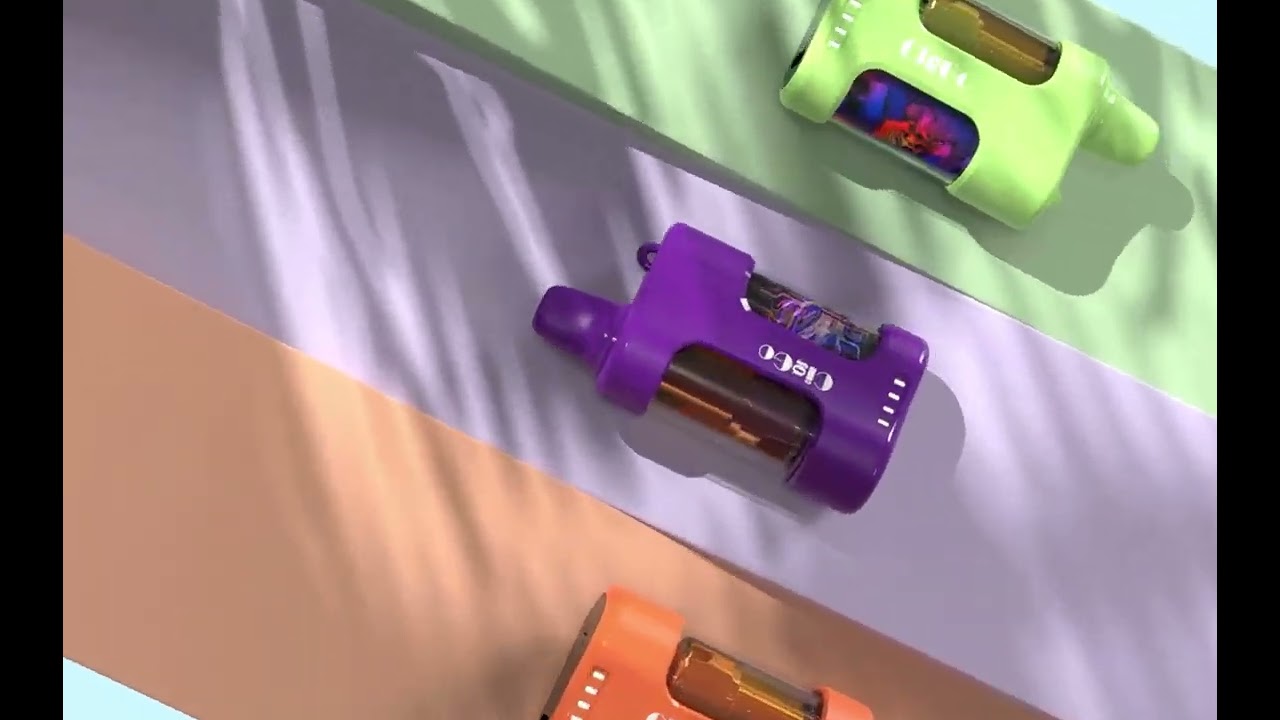 CigGo OhmBar. The first 15ml disposable vape device.see through tank.Juice controller.No leakage.