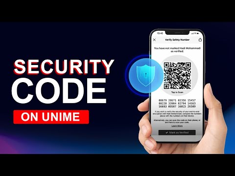 Security code on Unime