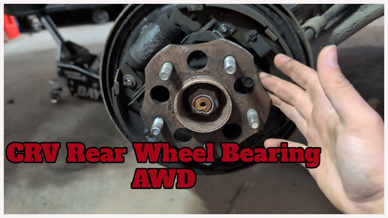 2001 Honda CRV Rear Wheel Bearing Replacement