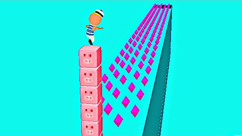 Cube Surfer Gameplay-Cube Surfer Game for android ios all level(86-88)