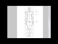 Como desenhar a Proporção idealizado do corpo humano masculino