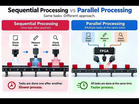 FPGA Parallet Processing vs Sequential Processing 