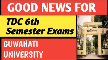 Guwahati University Online Exam🔥 BA/BSC/BCOM 6th Semester Examination 2021 Latest Notification