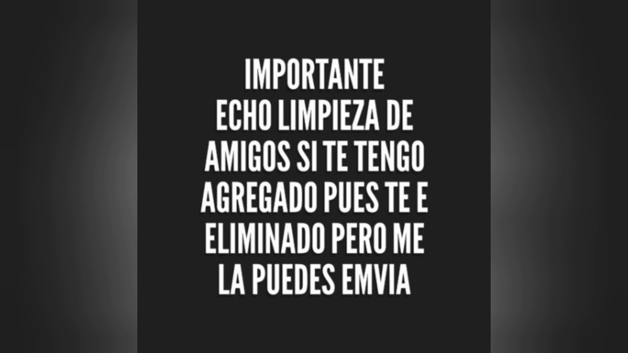 Si me tienes agregado tienes que ver esto - YouTube