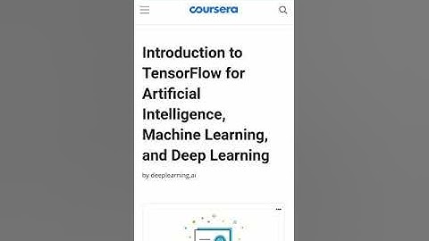 Introduction to TensorFlow || Week 4 Quiz Answers || Coursera