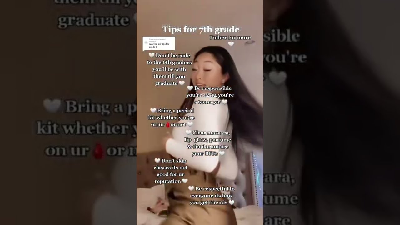 Tips For 7th Grade