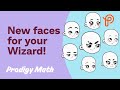 Prodigy Math | New faces for your Wizard!