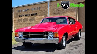 Supercharged 496 Powered 1972 Chevelle at I-95 Muscle