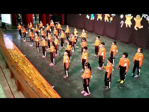 篤行國小2016學生才藝表演_二年級打擊音樂會