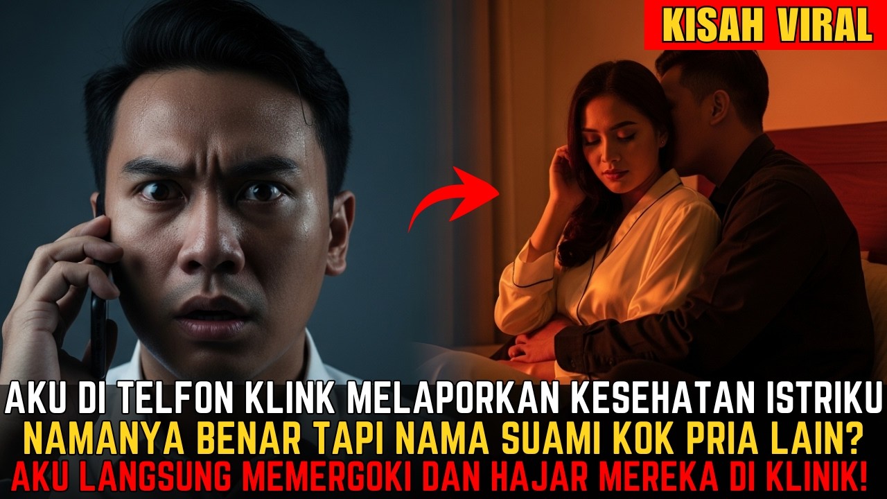 ISTRIKU PUNYA SUAMI BARU? SEMUA TERBONGKAR SAAT PETUGAS KLINIK MENELFONKU TENGAH MALAM!