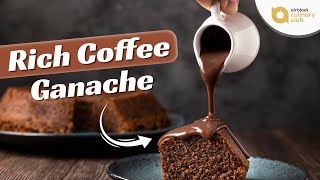 Coffee Ganache | 4 Ingredient Quick Recipe