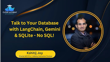 Talk to Your Database with LangChain, Gemini & SQLite - No SQL!