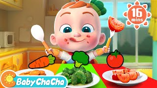 Yummy Veggies Song | Healthy Habits for Kids + Baby ChaCha Nursery Rhymes & Kids Songs