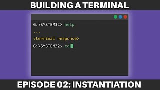 Unity Terminal - (Episode 2/5) Instantiating Command Lines