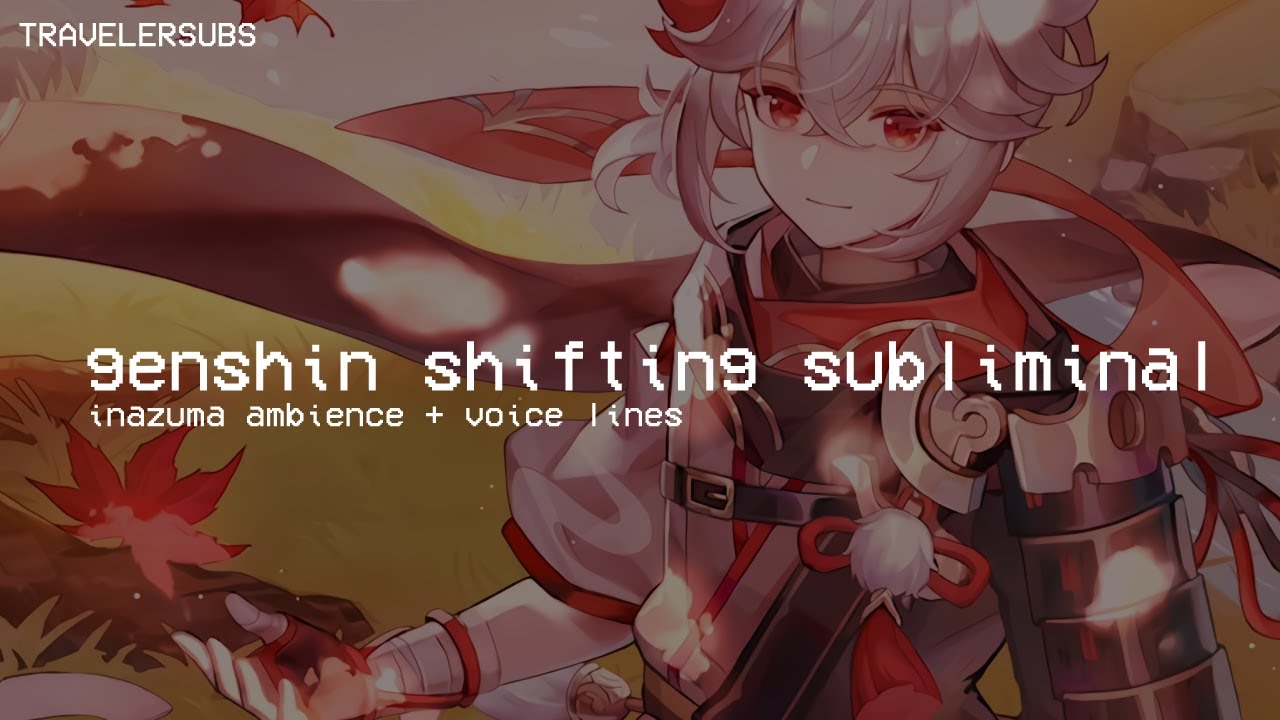 ↳ ༉‧₊ 𝐠𝐞𝐧𝐬𝐡𝐢𝐧 𝐢𝐦𝐩𝐚𝐜𝐭: reality shifting subliminal 【narukami island ambience】