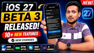 iOS 27 Beta 3 Released - 10+ New Features, Siri AI Changes & Performance Battery Test! in Hindi screenshot 5