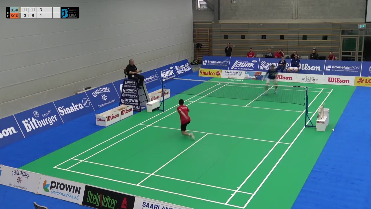 BC Bischmisheim - SC Lüdinghausen, Court 2