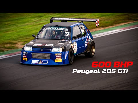 600bhp Peugeot 205 GTi at Brands Hatch // Time Attack