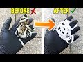 How To Make Shoe Laces White/Get Rid Of Stains Tutorial! (EASY)