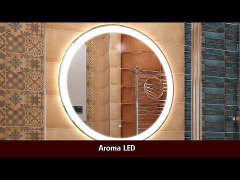 Aroma. Круглое зеркало с линзой, от Calypso