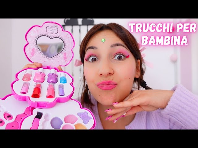 MI TRUCCO CON I TRUCCHI PER BAMBINA! kids makeup challenge! 