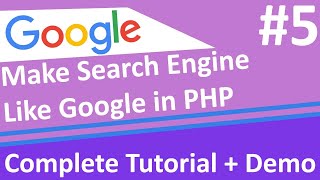 [ #5 ] Make Search Engine Like Google in PHP & MSQL || Advance PHP Search Engine || Mayank's Mind