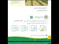 استماع بيئتي مسؤوليتي وحدة تاسعة عربي صف سابع كتاب الطالب الارض المزروعة نظام بيئي 