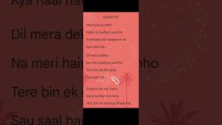 Khairiyat arijit singh trending song #hindi #song #arijitsingh