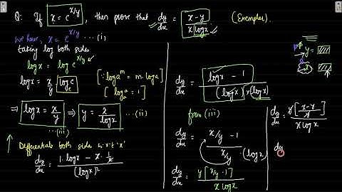 Differentiation - [EXEMPLAR] Problems on First Order Derivatives - Example#4