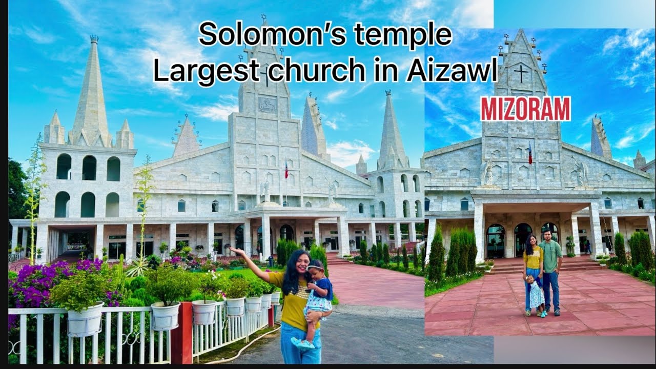 Largest famous church in Mizoram Solomon’s Temple | Aizawl |Mizoram ...
