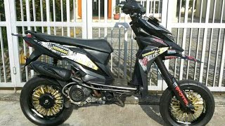 Galeri modifikasi matic supermoto