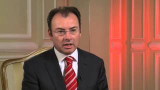 Mexico's Finance Minister Luis Videgaray speaks to LatinFinance