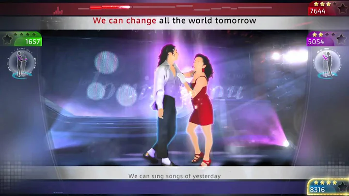 MJTE - I just can't stop loving you Gameplay PS3