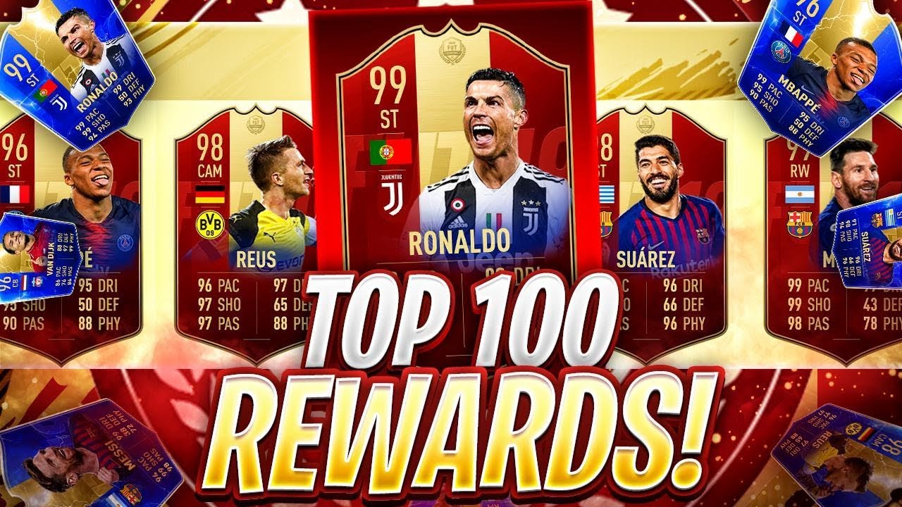 SO MANY WALKOUTS!!! TOTS TOP 100 REWARDS! 5 RED TOTS PLAYER PICKS! FIFA 19 Ultimate Team