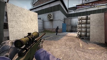 Cache Wallbang into Squeaky.(CS:GO Highlight)