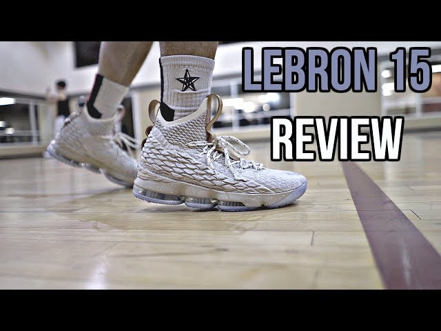 lebron 15 review youtube