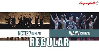 Regular - NCT127 (Korean)  × WayV (Chinese) Split Audio