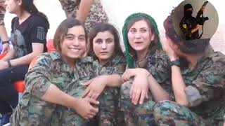 ez keça kurdim ✌️💚💛❤️#ypj #ypg #qsd Resimi