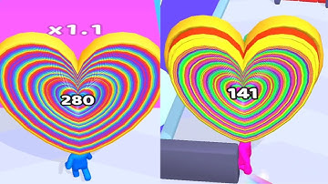 Layer Man 3D ASMR Gameplay All Levels - Layer Man Game - Mobile Games