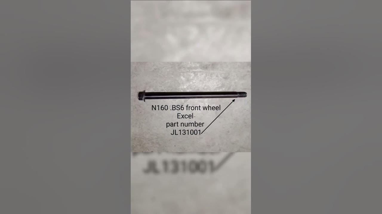 bajaj-bike-bs6-pulsar-n160-spare-part-number-youtube