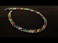 ⚜️Happily Lovely Crystal Necklace/Collar Cristal Feliz/How to make Beaded Jewelery at home/Tutorial