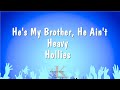 He&#39;s My Brother, He Ain&#39;t Heavy - Hollies (Karaoke Version)