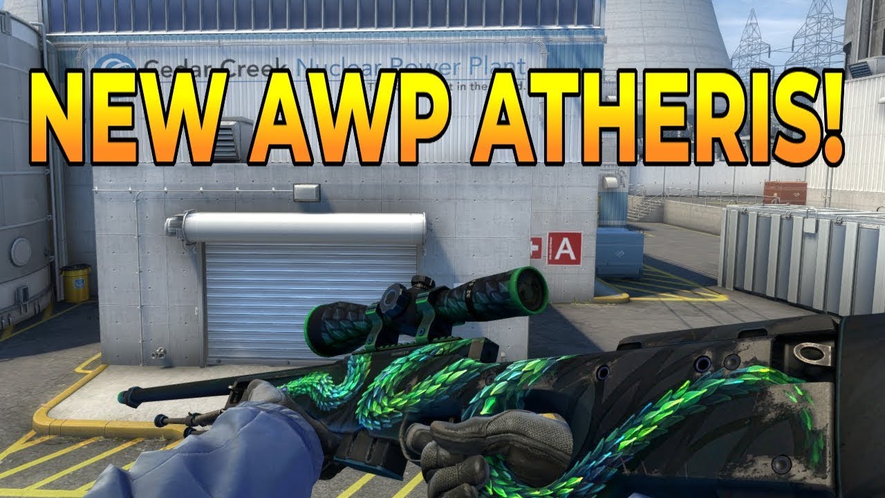 CSGO: AWP Atheris MW gameplay! 