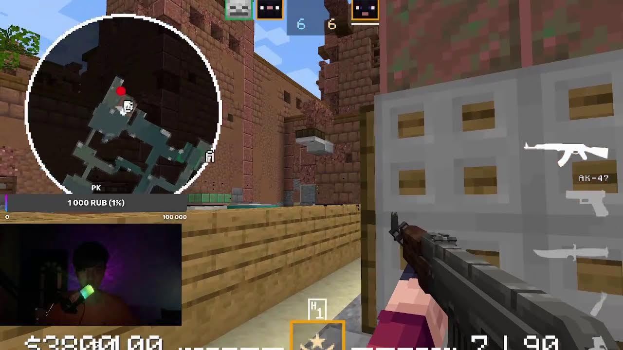 играю cs go , minecraft - YouTube