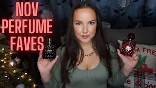 MOST WORN PERFUMES IN NOVEMBER...monthly perfume favorites!!