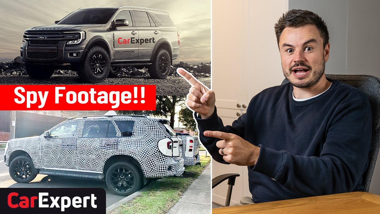 2022 Ford Ranger & Everest (Endeavour): 15.5-inch Tesla-style screen spied, hybrid, V6 coming!