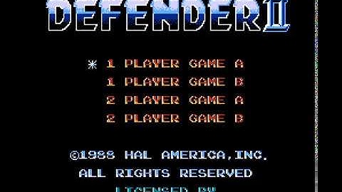 NES Longplay [917] Defender II