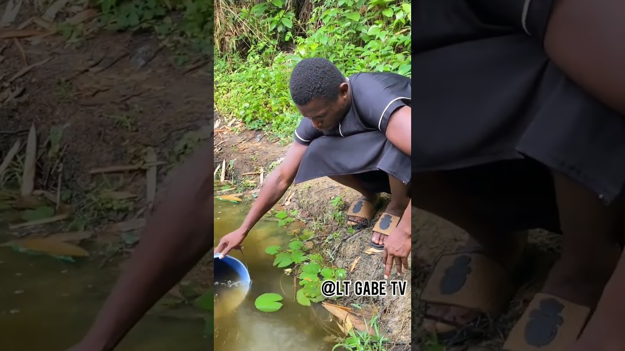 story of a man and the river spirit   