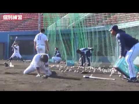11/13今日は捕手陣！南郷秋季キャンプ2014動画レポート