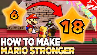 How To Make Mario Stronger In Paper Mario The Thousand-Year Door
